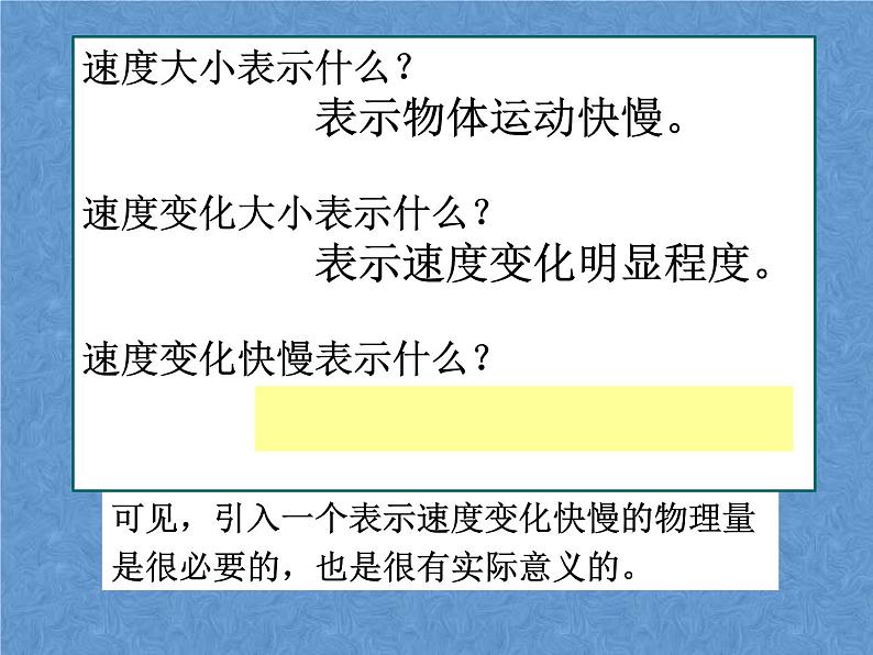 沪教版（2019）高中物理必修第一册1.4怎样描述速度变化的快慢共19张PPT06