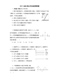 2021河北省高考压轴卷：物理+答案解析