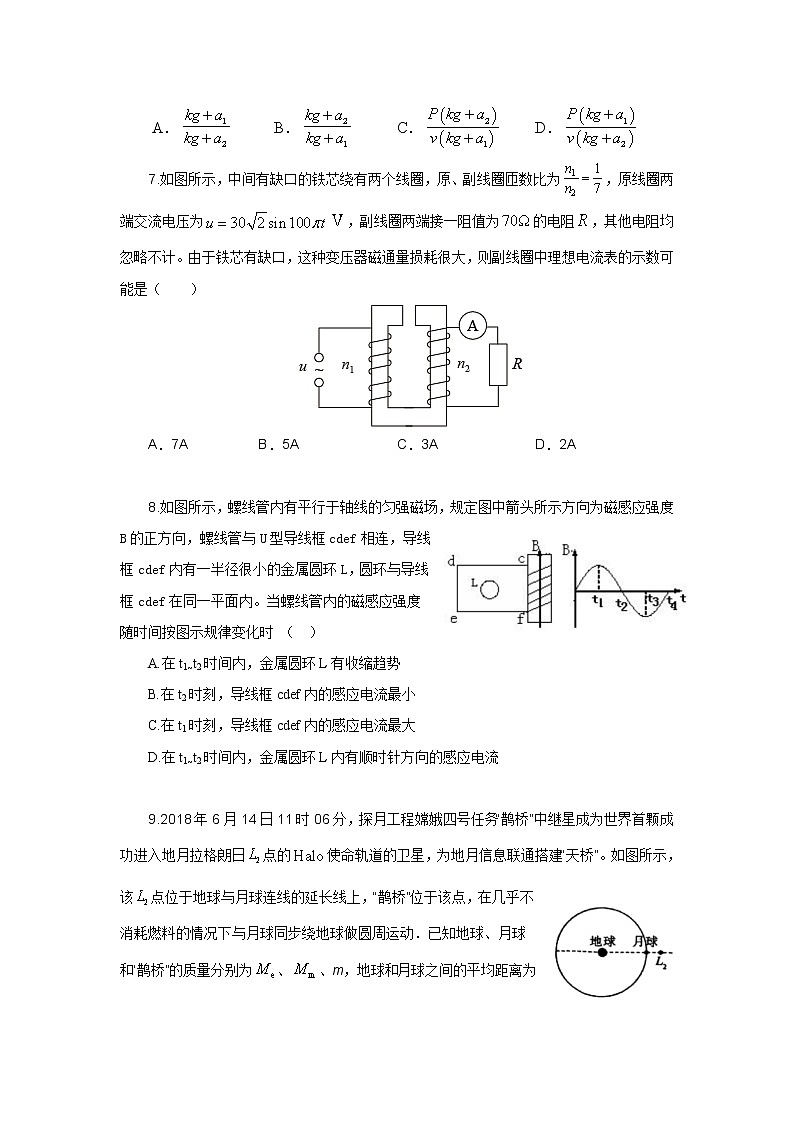 2021辽宁省高考压轴卷：物理+答案解析03