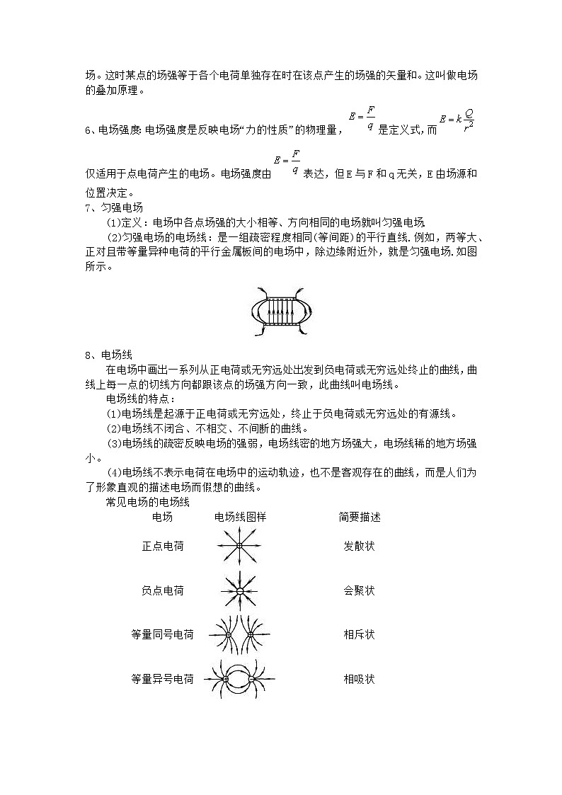物理选修3-1学案第2页