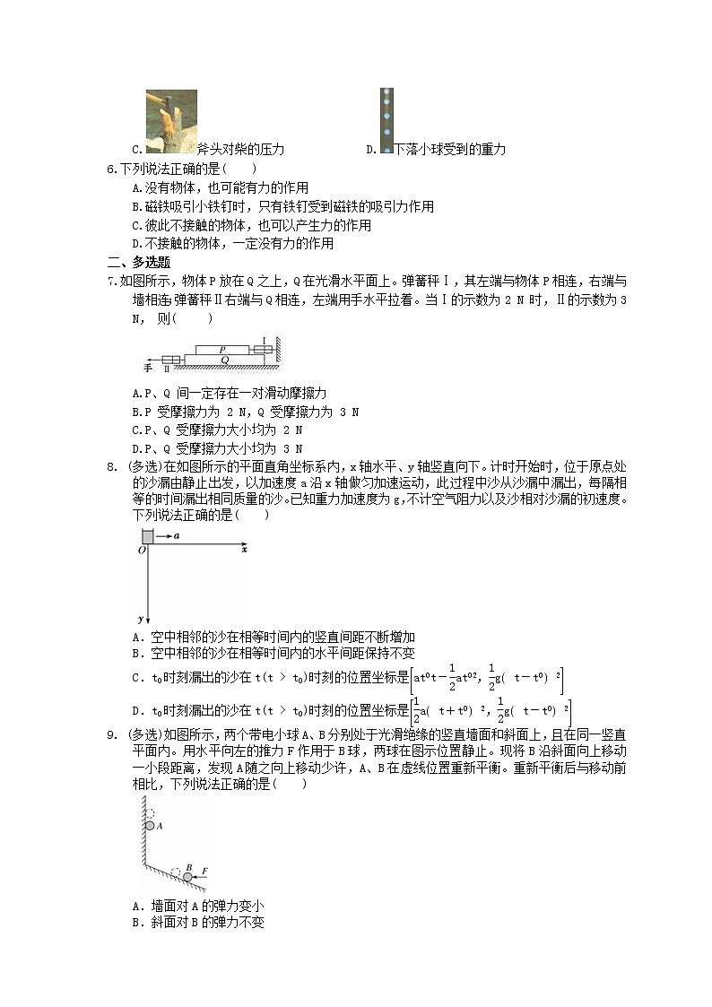 2021年高考物理三轮冲刺《力与物体平衡》练习三（含答案详解）02