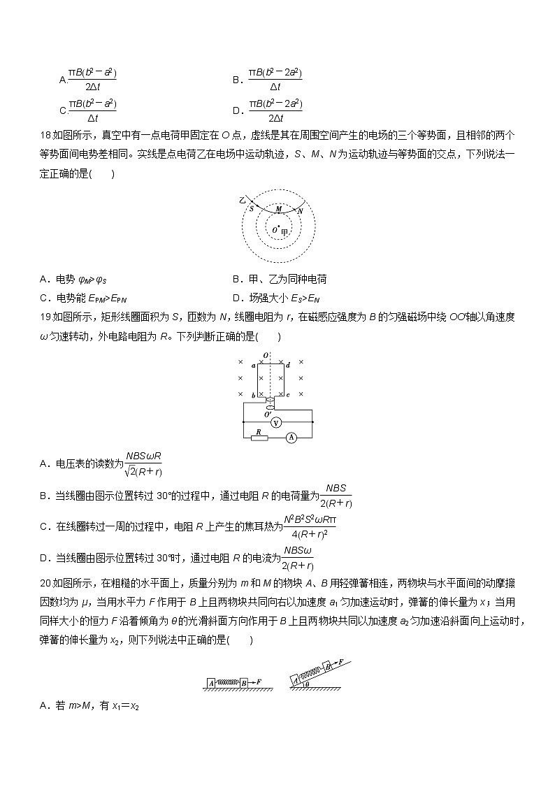 2021届全国卷之Ⅰ高考压轴卷之物理Word版含答案解析02