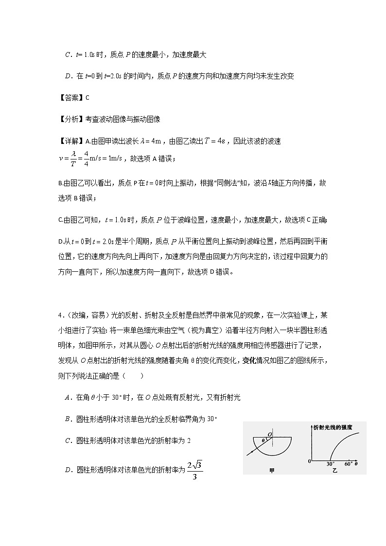 2021届湖北省部分重点中学高三高考冲刺联合押题（一） 物理（解析版）03