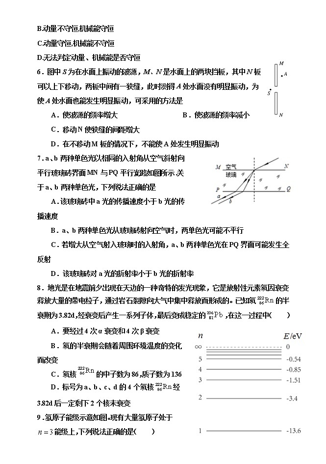 2020-2021学年江苏省扬州市高邮临泽中学高二第二学期5月阶段考试 物理第2页