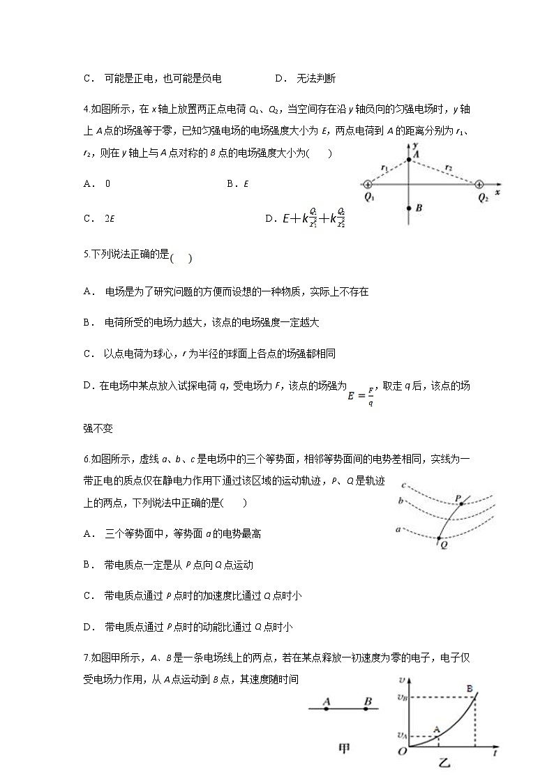 2021-2021学年江苏省苏州市陆慕高级中学高一第二学期5月月考 物理 试卷02