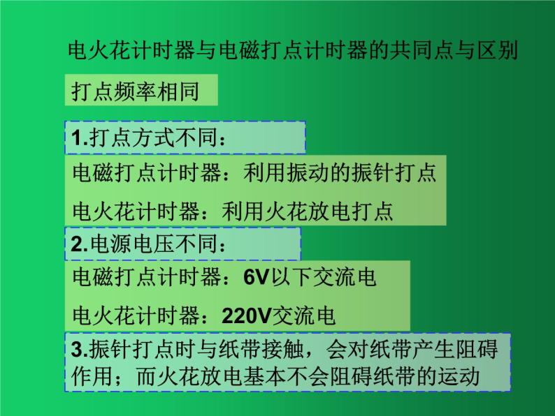 人教版（2019）高中物理必修一1.3练习使用打点计时器》07