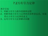 人教版（2019）高中物理必修二7.2《万有引力定律》课件