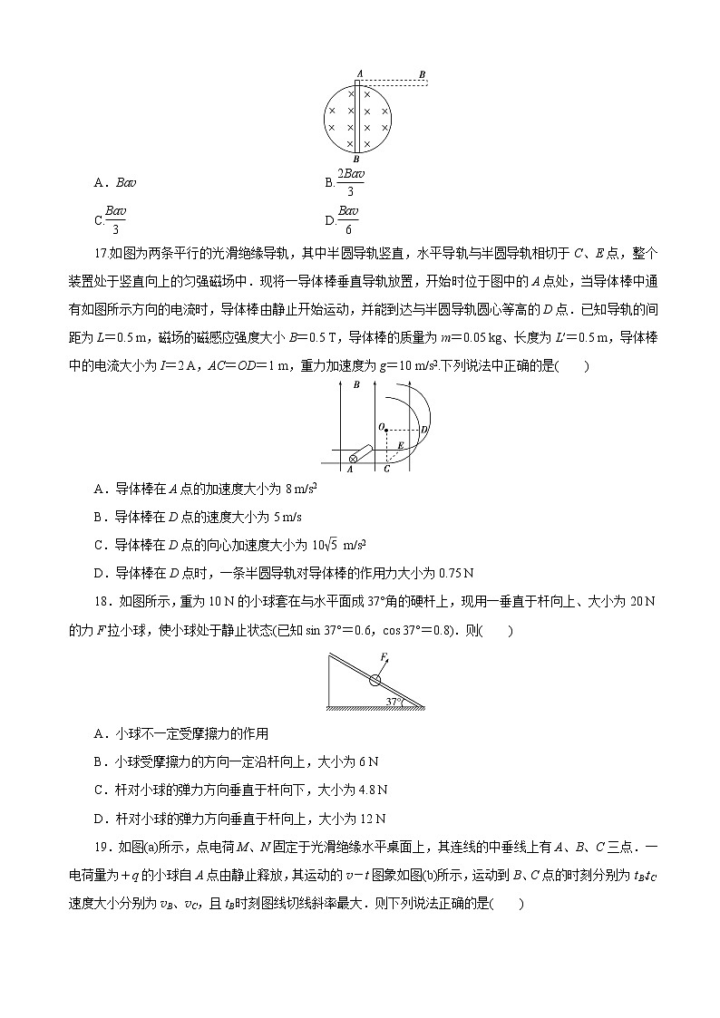 2021届全国高考物理（全国统考版）评估验收模拟卷（十一）（解析版）第2页