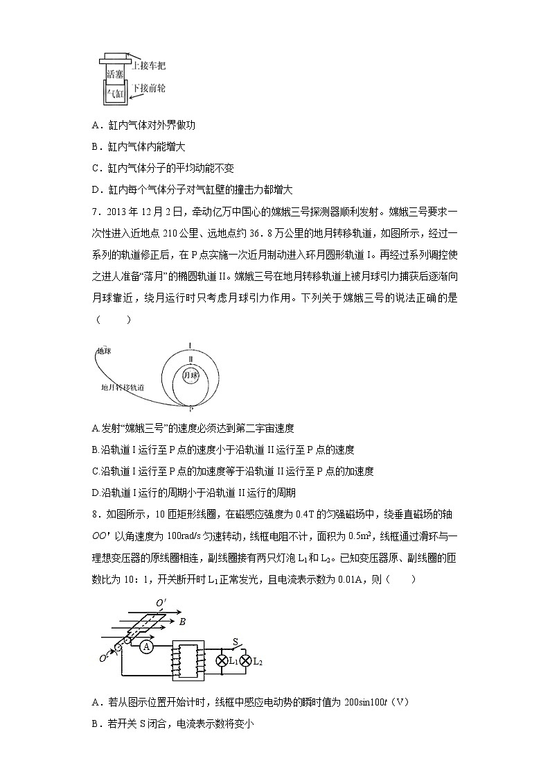 2021届天津市高考高三临考全真模拟 物理（四）第3页
