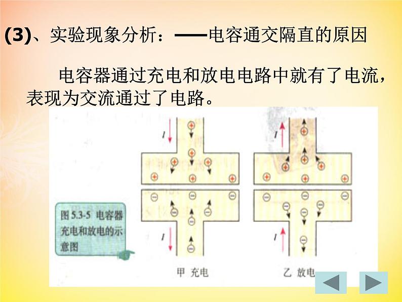 高中物理 5.3电感和电容对交变电流的影响课件 新人教版选修3-206