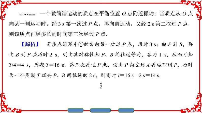 高中物理人教版选修3-4（课件）第十一章 机械振动 章末分层突破06