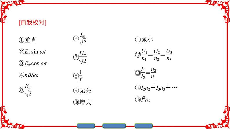 高中物理人教版选修3-2（课件）第五章 交变电流 章末分层突破04