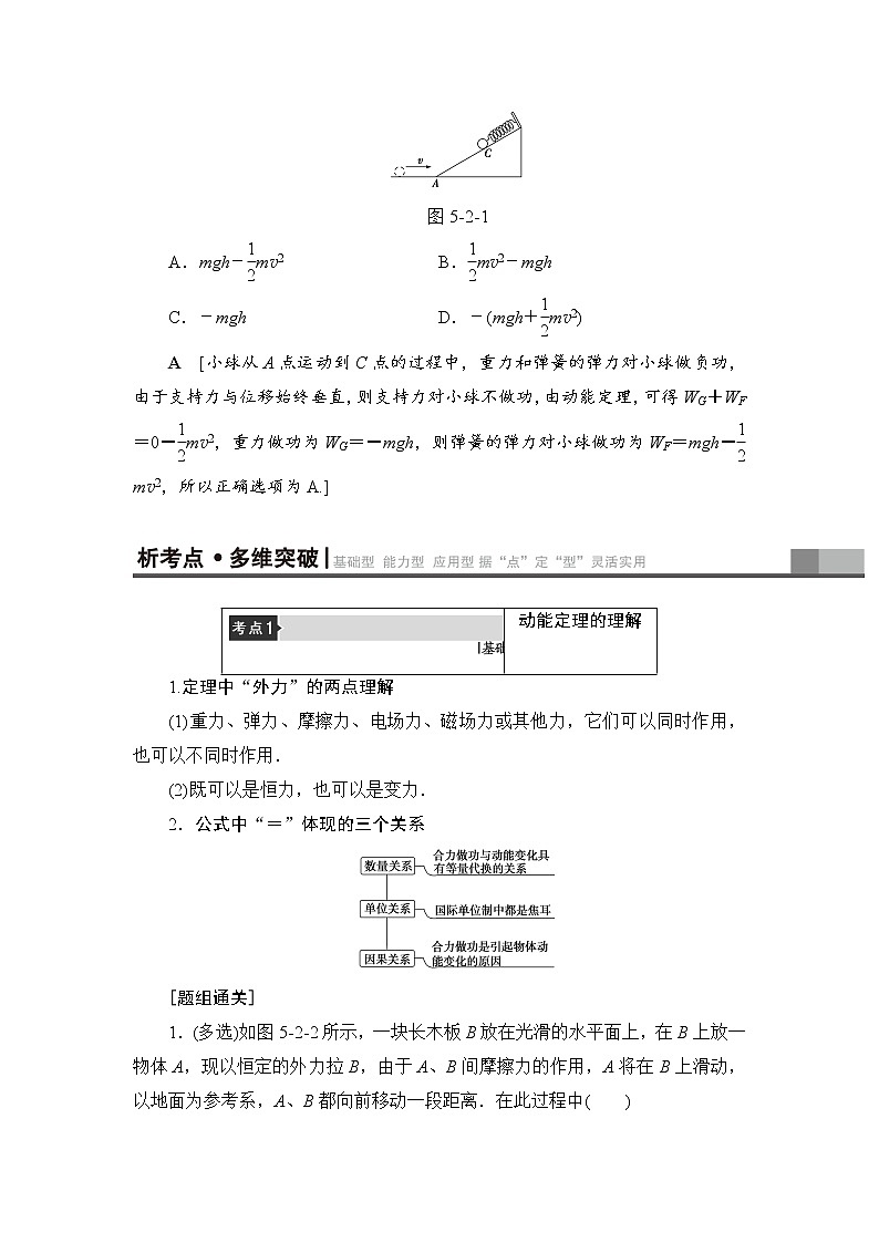 高考物理一轮复习 第5章 第2节　动能定理第3页