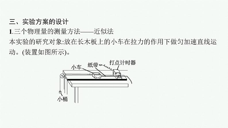 （新教材）2021-2022学年高中物理沪科版必修第一册课件：4.2　探究加速度与力、质量的关系 课件（73张PPT）07