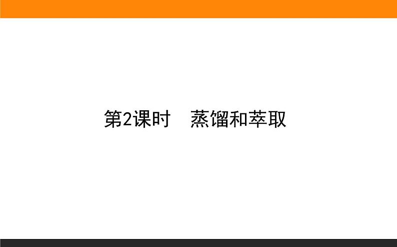 高中化学苏教版必修第一册：2.1.2+蒸馏和萃取(课件+教案)01