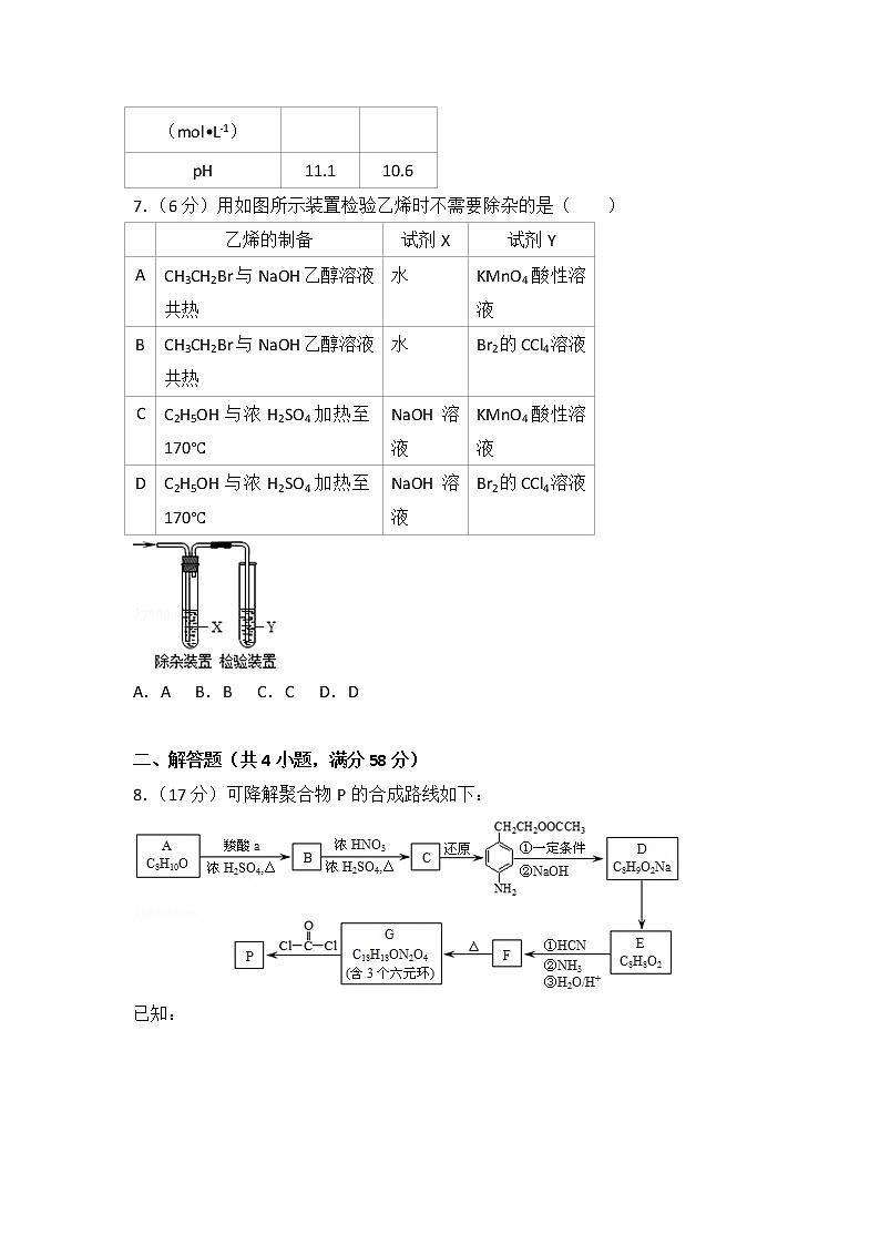 2013年北京市高考化学试卷03