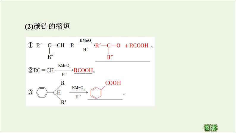 2020_2021学年新教材高中化学第3章烃的衍生物第5节有机合成课件新人教版选择性必修307