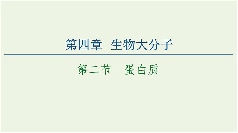 2020_2021学年新教材高中化学第4章生物大分子第2节蛋白质课件新人教版选择性必修301