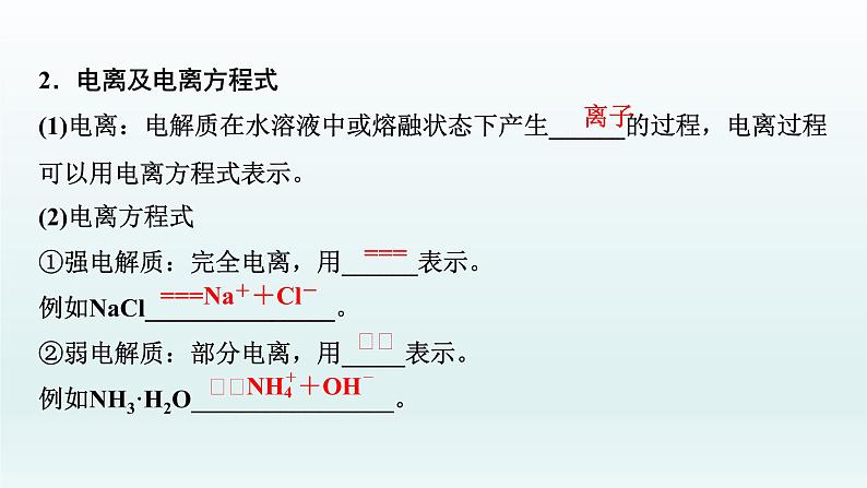 2022高三化学一轮复习优化探究   第二章  第4讲　离子反应　离子方程式课件PPT04