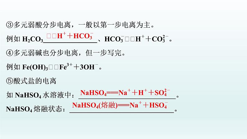 2022高三化学一轮复习优化探究   第二章  第4讲　离子反应　离子方程式课件PPT05