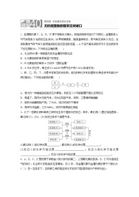 2022年高考化学一轮复习每日一练  第4章微题型40无机框图推断题常见突破口