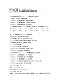 2022年高考化学一轮复习每日一练  第12章微题型90四大晶体类型与熔、沸点的关系