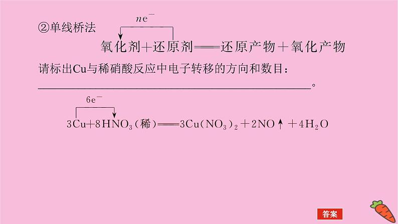 新教材2022届新高考化学人教版一轮课件：2.3 氧化还原反应第8页