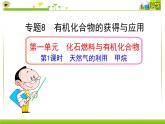 第八专题 第一单元 第一课时 甲烷 课件【新教材】苏教版（2019）高一化学必修二（含多视频素材）