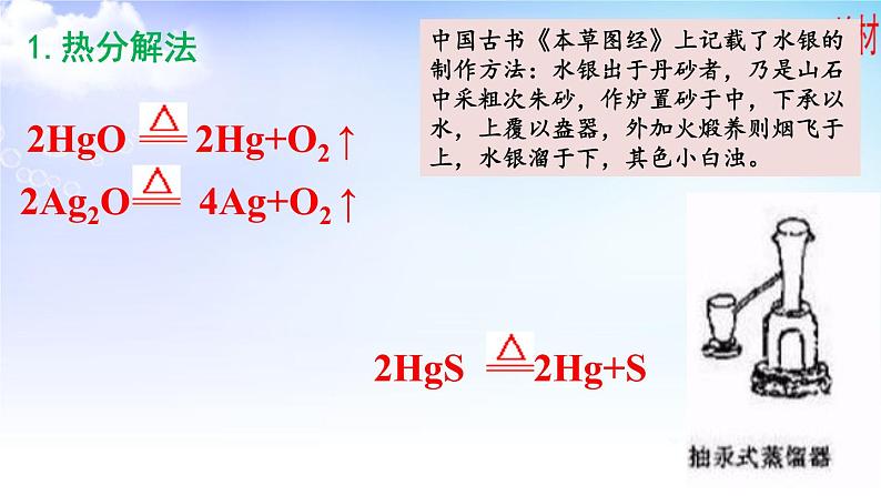 9.1.1金属的冶炼 课件【新教材】苏教版（2019）高一化学必修二（含多视频素材）08