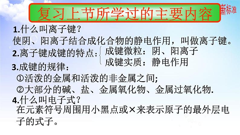 5.2.2 共价键 分子间作用力 课件-2021-2022学年苏教版（2019）高中化学必修第一册02
