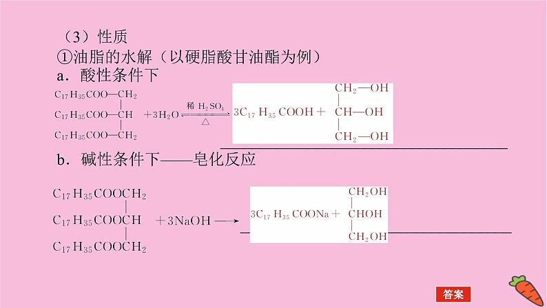 新教材2022届新高考化学人教版一轮课件：12.4 生命中的基础有机物　合成有机高分子第6页