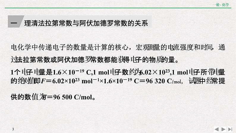 2022高考化学一轮复习 第六章  核心素养提升(六)　电化学转化效率问题的解答策略课件PPT第3页