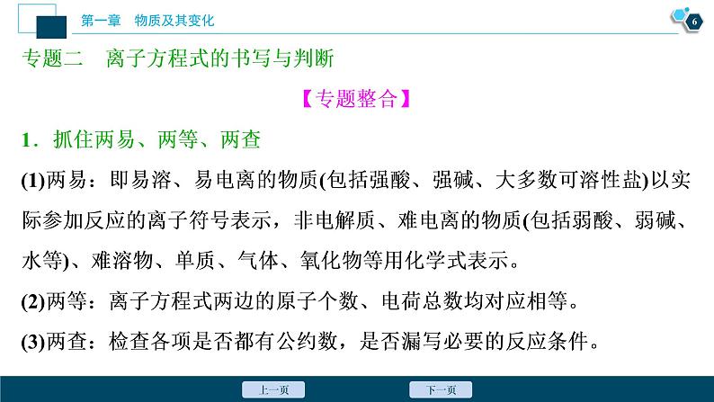 第一章 章末整合提升--（新教材）2021年人教版(2019)化学必修第一册课件07