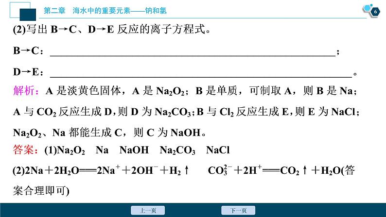 第二章 章末整合提升--（新教材）2021年人教版(2019)化学必修第一册课件07