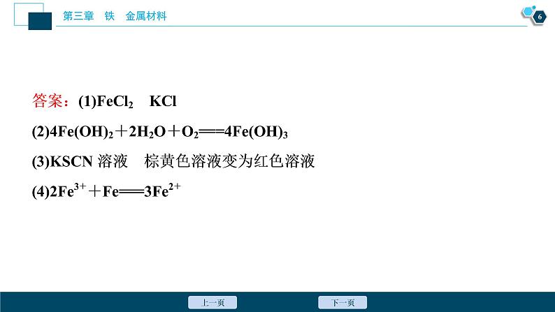 第三章 章末整合提升--（新教材）2021年人教版(2019)化学必修第一册课件07