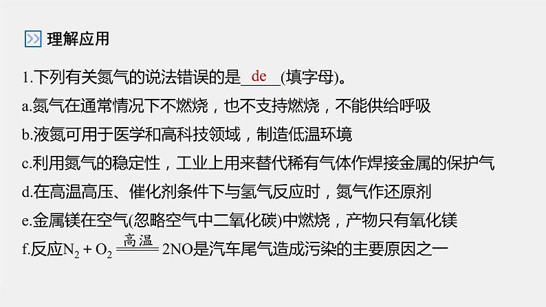 专题7 第一单元 氮的固定 课件PPT08