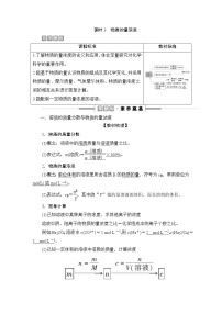 高中化学人教版 (2019)必修 第一册第三节 物质的量学案设计