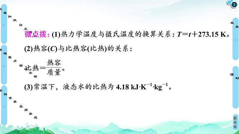 第1章 第1节 第1课时 化学反应的反应热 化学反应的内能变化与焓变 课件【新教材】鲁科版（2019）高中化学选择性必修107