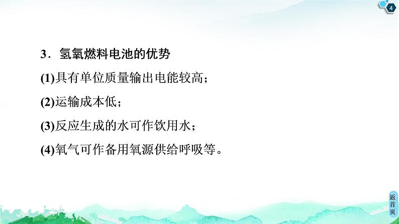 第1章 微项目 设计载人航天器用化学电池与氧气再生方案——化学反应中能量及物质的转化利用 课件【新教材】鲁科版（2019）高中化学选择性必修104