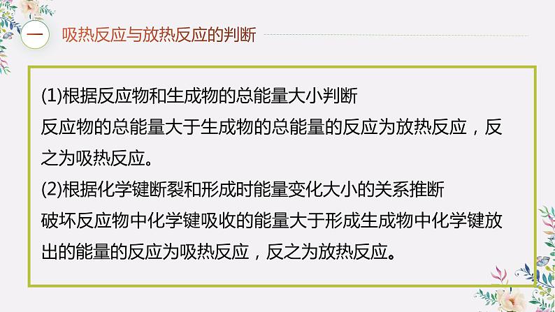 第一章 复习总结--2021学年高二化学选择性必修1同步教学课件（新教材人教版）05