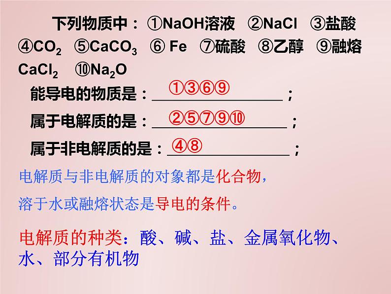 3.1 弱电解质的电离--2021学年高二化学选择性必修1同步教学课件（新教材人教版）第3页