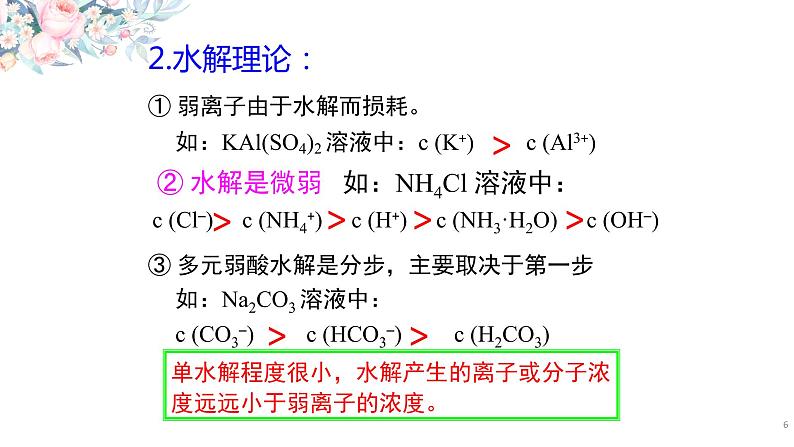 3.3.3 离子浓度大小的比较--2021学年高二化学选择性必修1同步教学课件（新教材人教版）06