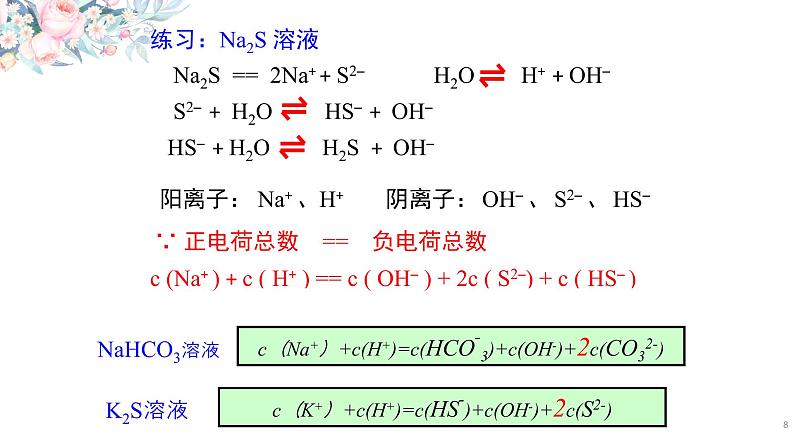 3.3.3 离子浓度大小的比较--2021学年高二化学选择性必修1同步教学课件（新教材人教版）08