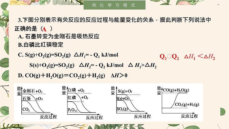 1.1.2 热化学方程式--2021学年高二化学选择性必修1同步教学课件（新教材人教版）08