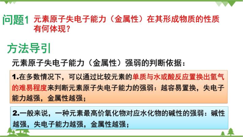 鲁科版高中化学必修第二册1.3.1 认识同周期元素性质的递变规律(课件+教案+学案+练习）08