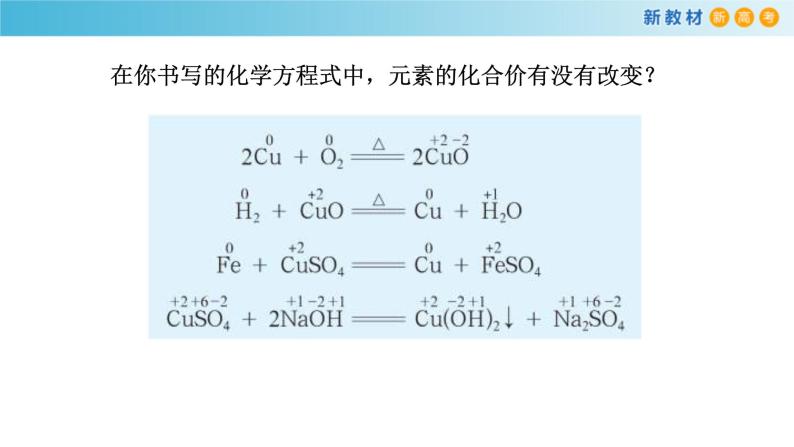 鲁科版高中化学必修第一册2.3.1《认识氧化还原反应  氧化剂和还原剂》课件(2) (含答案)04