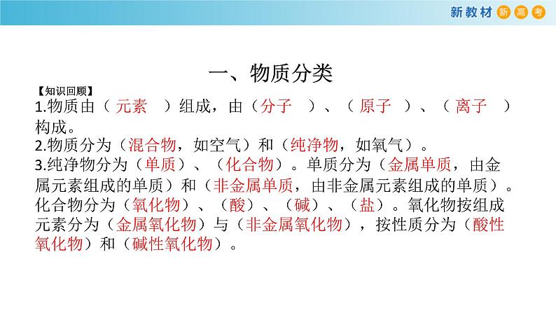 鲁科版高中化学必修第一册《第2章总结与检测》课件(2) (含答案)02