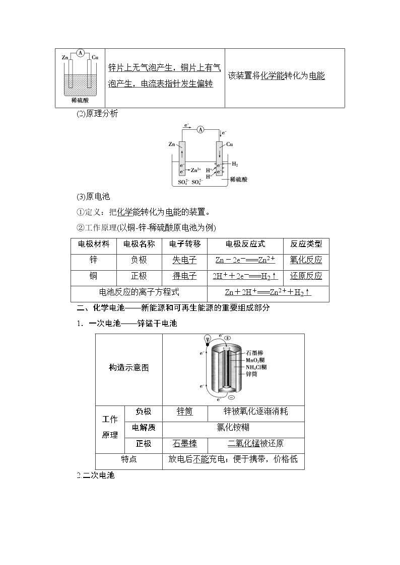 6.1　化学反应与能量变化--【新教材】 人教版（2019）高中化学必修第二册学案+同步练习02