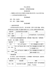 人教版 (2019)第六章 化学反应与能量实验活动6 化学能转化成电能优秀学案