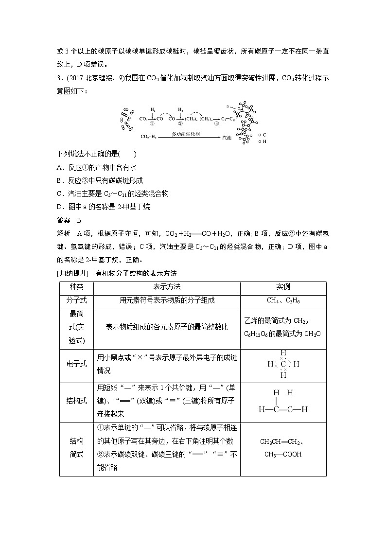 第1章 微项目　模拟和表征有机化合物分子结构——基于模型和图谱的探索知识点习题第3页